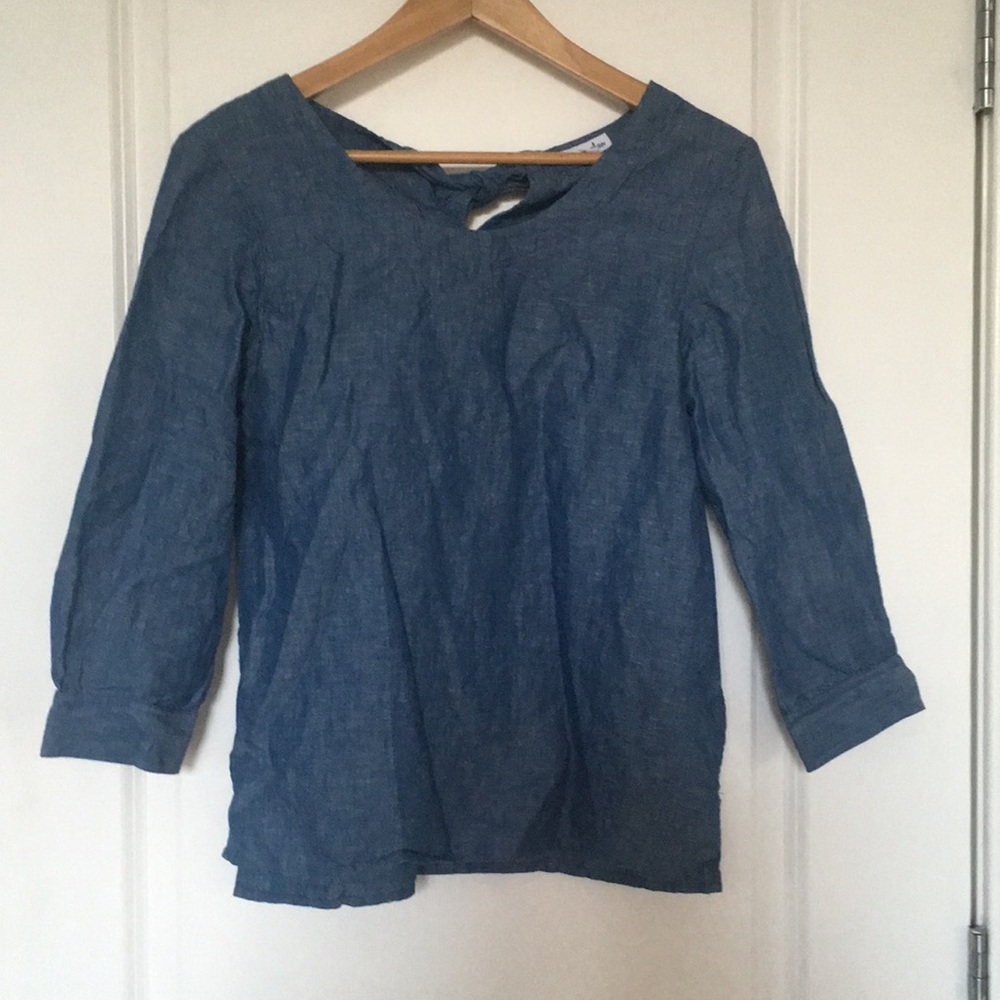 Steven Alan chambray top